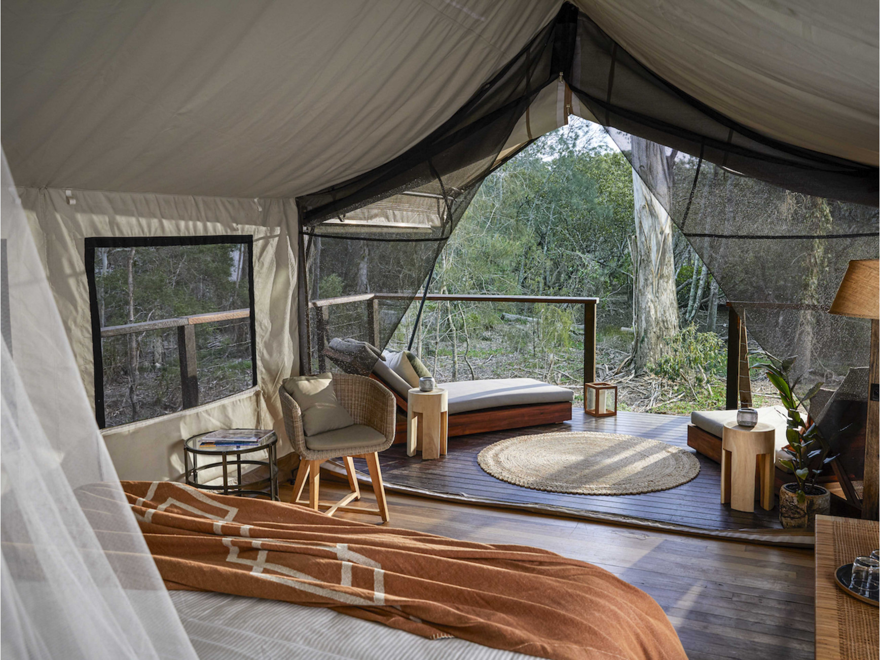 Paperbark Camp Deluxe Tents Rooms, Luxury Tents Suites At