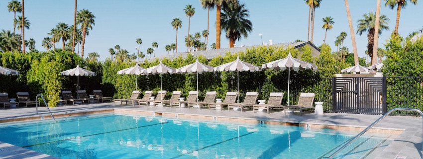 Azure Sky hotel Palm Springs California Smith Hotels