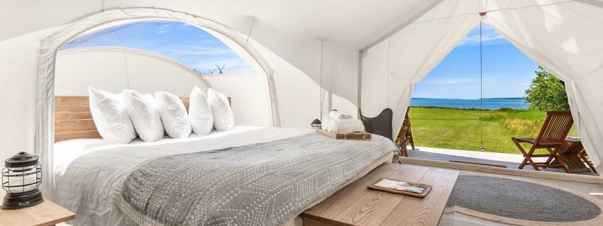 Under Canvas Acadia hotel Acadia National Park Maine Smith