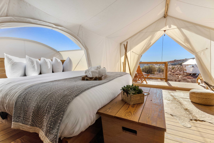 Under Canvas Lake Powell Grand Staircase hotel Lake Powell